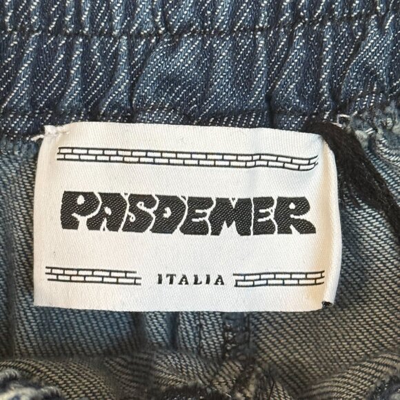 PAS DE MER Italia Athletic Shorts Men's Size Small Euro Streetwear Artcore Rare - Picture 6 of 8